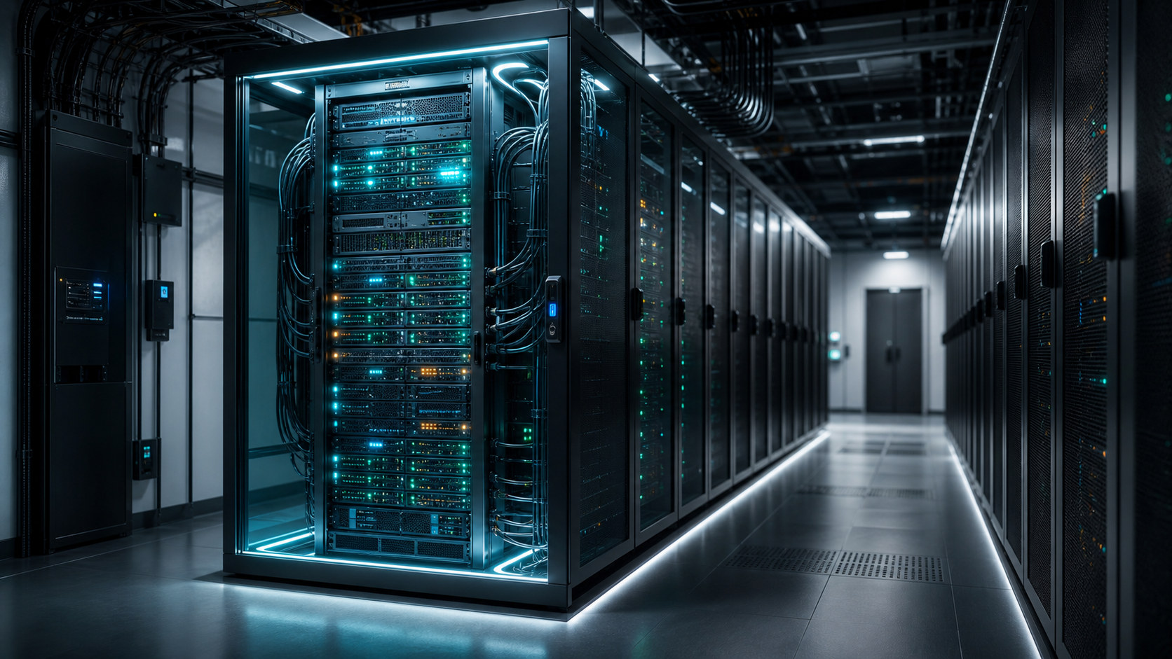 Dedicated hosting with isolated server hardware, high-performance resources, and security controls